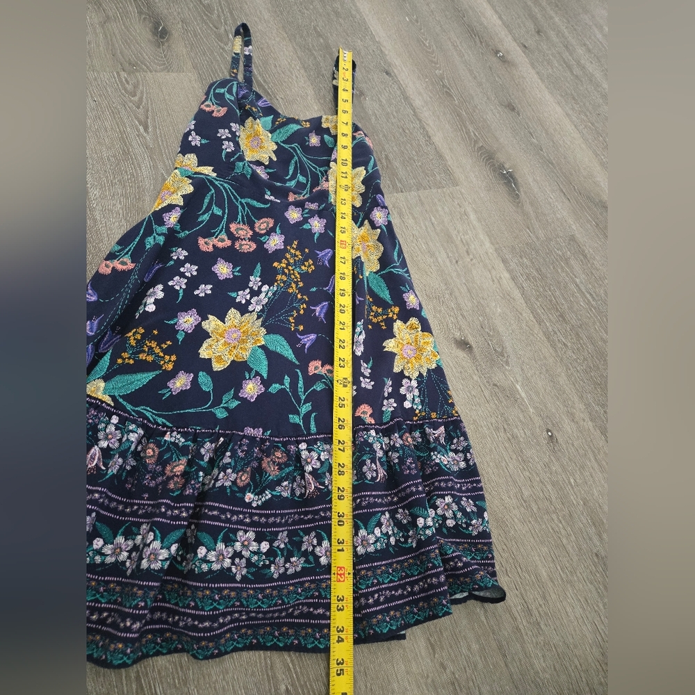 Blue Floral Dress Size Small - Picture 13 of 13